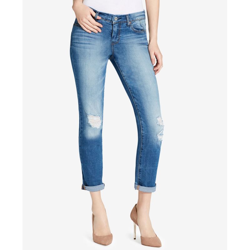 Jessica Simpson Juniors Best Friend Ripped Cuffed Skinny Jeans Jessica Simpson Juniors Best Friend Ripped Cuffed Skinny Jeans